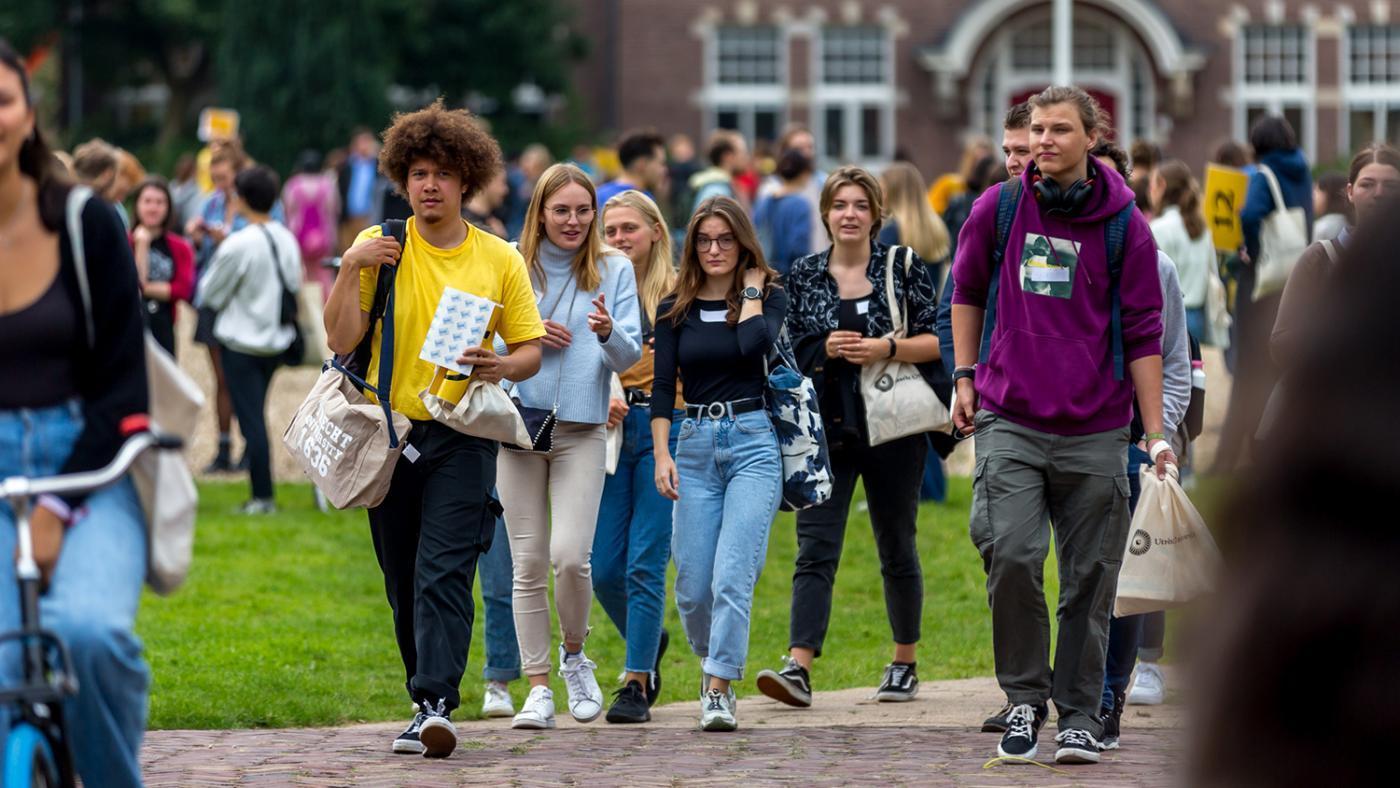 Orientation Day Utrecht University. Foto: Bart Weerdenburg, UU