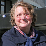 Ria Kramer is lijsttrekker van de eenmansfractie CNV Publieke Zaak. Zij werkt sinds 1975 bij de Universiteit Utrecht in verschillende functies. - Ria-Kramer