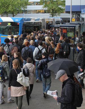 foto van halte bus 12