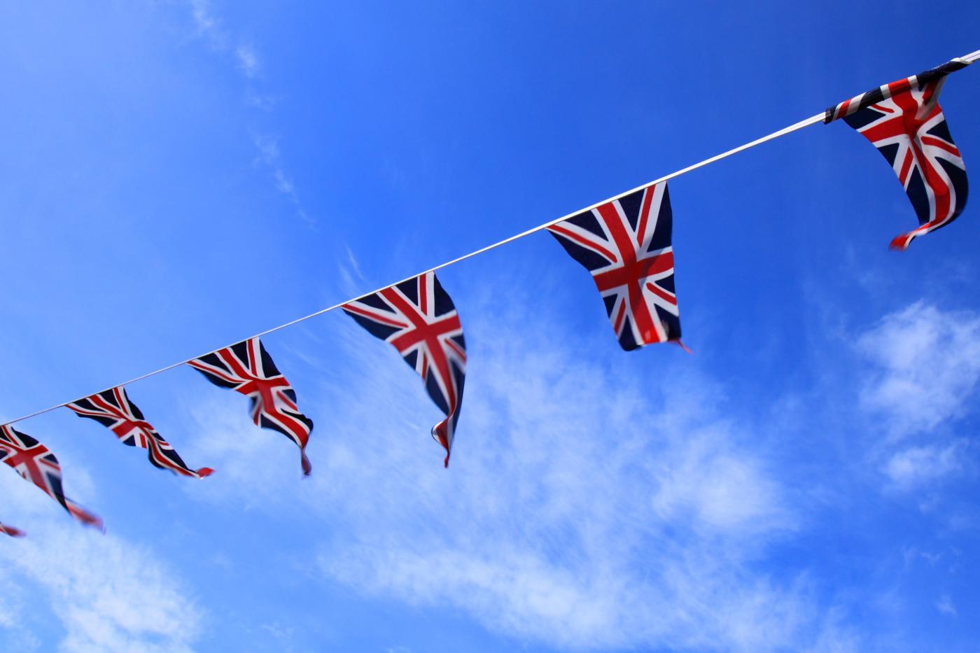 Britse vlaggetjes