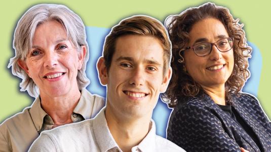 Nicole Mastenbroek, Thomas Bijl en Gönül Dilaver Nicole Mastenbroek, Thomas Bijl en Gönül Dilaver