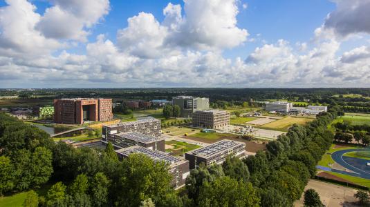 Campus Wageningen Universiteit. Foto: DUB